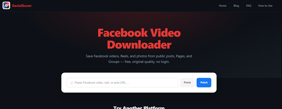 Facebook Video Downloader Guide: HD Downloads, Reels, and Every Link Type in 2026